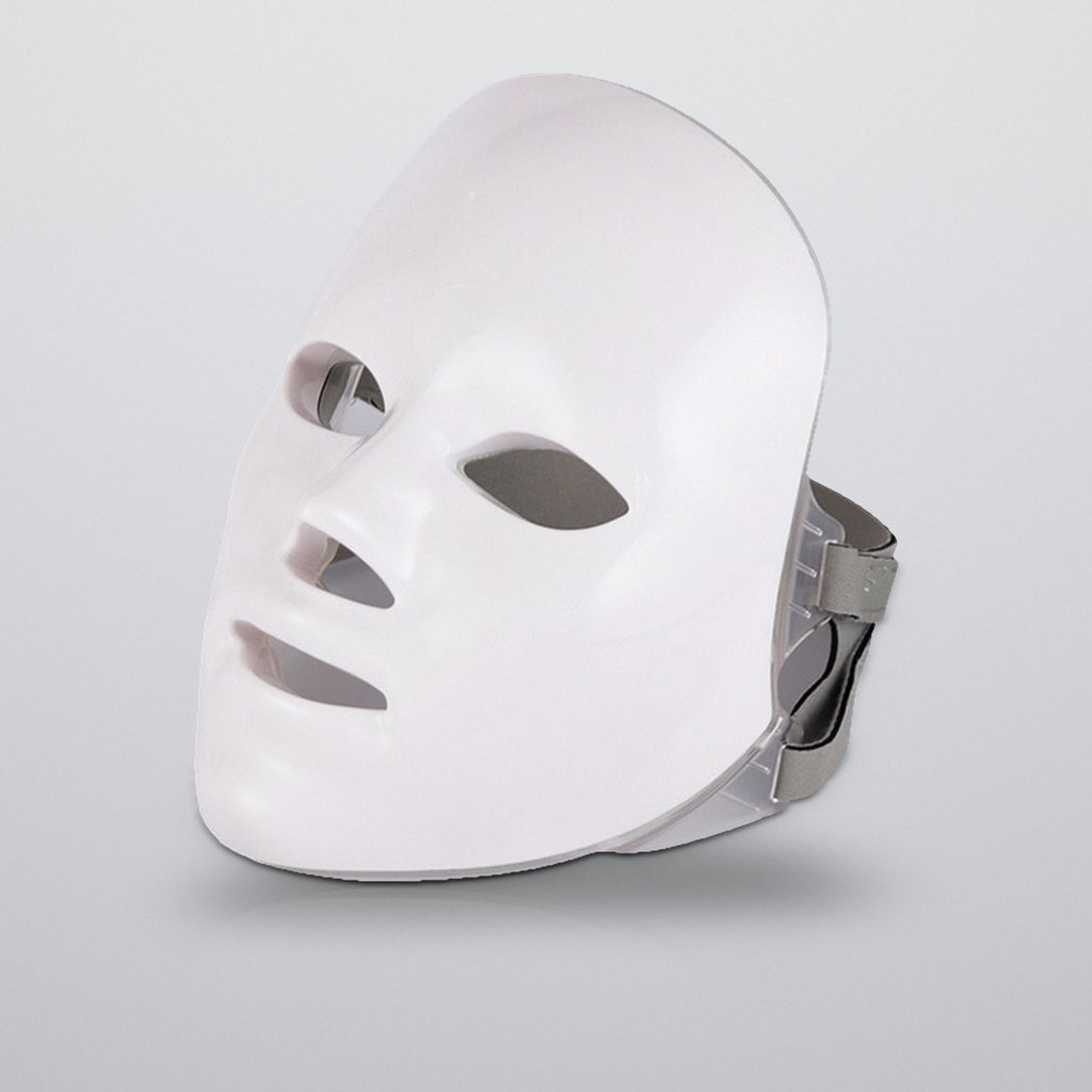 LumeClear LED face mask on a light grey background